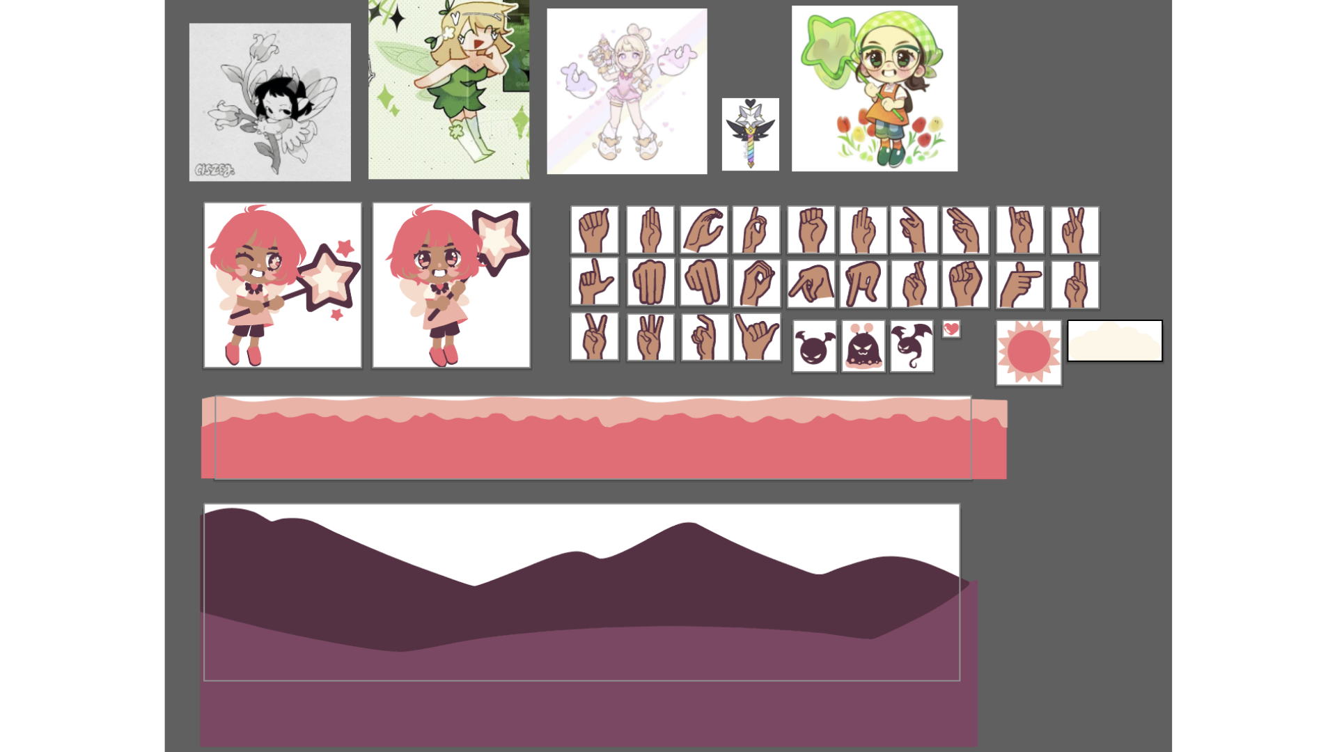 Assets in progress